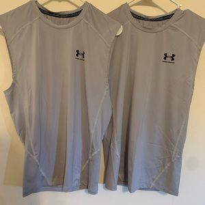 Men’s sleeveless Under Armour shirts